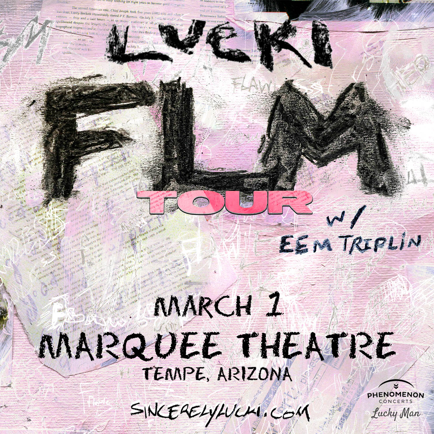 Lucki FLM Tour Phenomenon Concerts